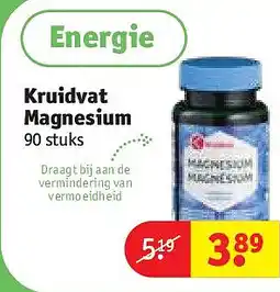 Kruidvat Kruidvat Magnesium aanbieding