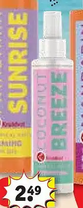 Kruidvat Kruidvat gezicht- en bodymist aanbieding