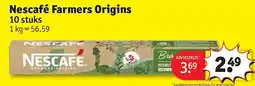 Kruidvat Nescafé Farmers Origins aanbieding