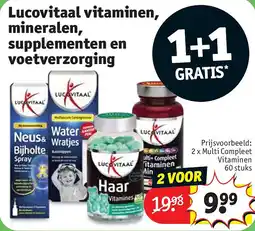Kruidvat 2 x Multi Compleet Vitaminen 60 stuks aanbieding