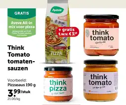 AVEVE Pizzasaus 190 g aanbieding