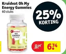 Kruidvat Kruidvat Oh My Energy Gummies aanbieding