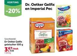 AVEVE Dr Oetker Gelfix geleisuiker 500 g aanbieding