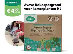 AVEVE Aveve Kokospotgrond voor kamerplanten 9 l aanbieding