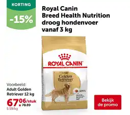 AVEVE Adult Golden Retriever 12 kg aanbieding