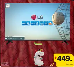 Carrefour LG 65UA73006LA LED TV aanbieding