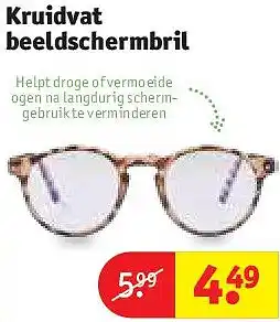 Kruidvat Kruidvat beeldschermbril aanbieding