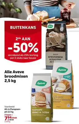 AVEVE All-in Pompoenpit 2,5 kg aanbieding