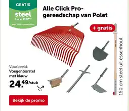 AVEVE Voegenborstel met klauw aanbieding