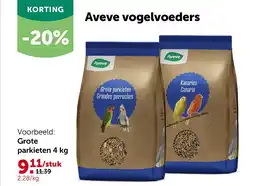 AVEVE Grote parkieten 4 kg aanbieding