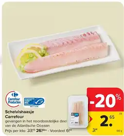 Carrefour Schelvishaasje Carrefour aanbieding