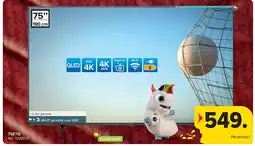 Carrefour Hisense 75E7Q 4K TV aanbieding