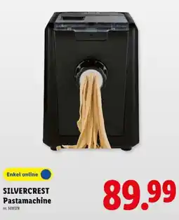Lidl Pastamachine aanbieding