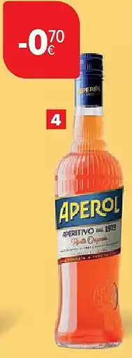 Carrefour Aperol aanbieding