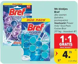 Carrefour Wc-blokjes Bref aanbieding