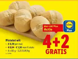Lidl Pistolet wit aanbieding
