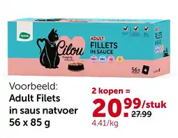 AVEVE Adult Filets in saus natvoer 56 x 85 g aanbieding