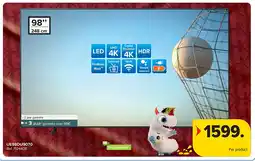 Carrefour SAMSUNG UE98DU9070 LED TV aanbieding