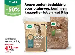 AVEVE Houtvezel 4 kg aanbieding