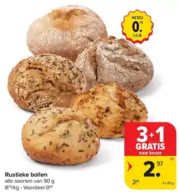 Carrefour Rustieke bollen aanbieding
