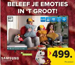 Carrefour SAMSUNG QE65Q6FAAUXXN QLED TV aanbieding
