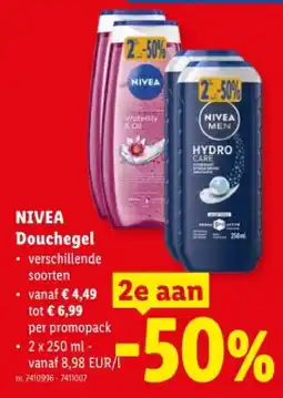 Lidl Douchegel aanbieding