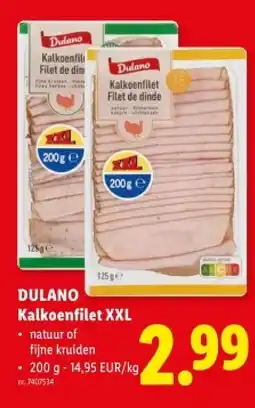 Lidl Kalkoenfilet XXL aanbieding