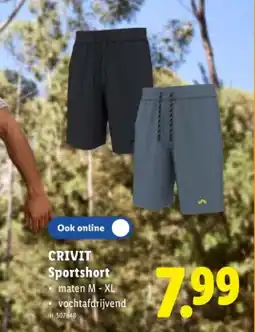 Lidl Sportshort aanbieding