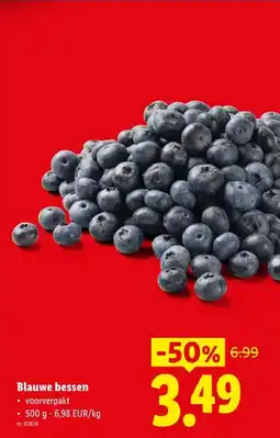 Lidl Blauwe bessen aanbieding