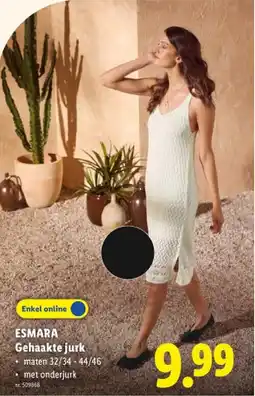 Lidl Gehaakte jurk aanbieding
