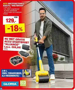 Hubo ACCU MULTIFUNCTIONELE BORSTEL “MULTIBRUSH” aanbieding