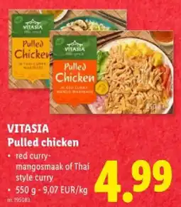 Lidl Pulled chicken aanbieding