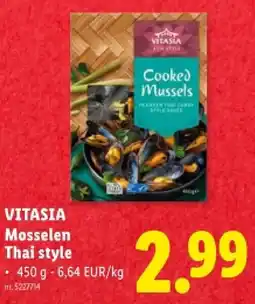 Lidl Mosselen Thai style aanbieding