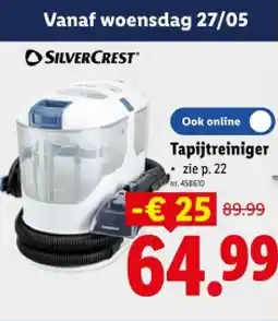 Lidl Tapijtreiniger aanbieding