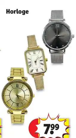 Kruidvat Horloge aanbieding