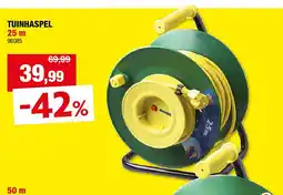 Hubo TUINHASPEL 25 m aanbieding