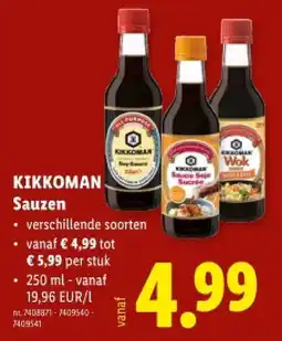 Lidl Sauzen aanbieding