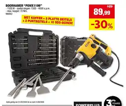 Hubo BOORHAMER “POWX1199” aanbieding