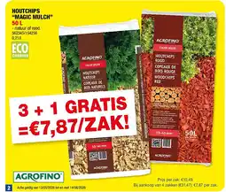 Hubo HOUTCHIPS “MAGIC MULCH” 50 L aanbieding