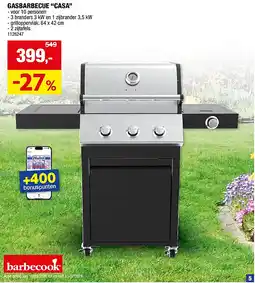 Hubo GASBARBECUE “CASA” aanbieding
