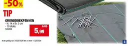 Hubo GRONDDOEKPENNEN aanbieding