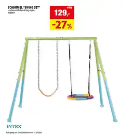 Hubo SCHOMMEL “SWING SET” aanbieding