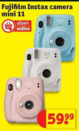 Kruidvat Fujifilm Instax camera mini 11 aanbieding