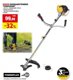 Hubo BENZINE BOSMAAIER/TRIMMER “POWEG30408” aanbieding