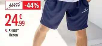 Intersport Short heren aanbieding