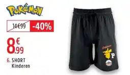 Intersport Short kinderen aanbieding