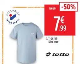 Intersport T-shirt kinderen aanbieding