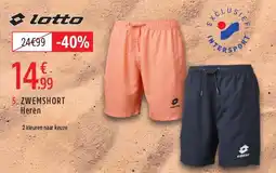 Intersport Zwemshort heren aanbieding