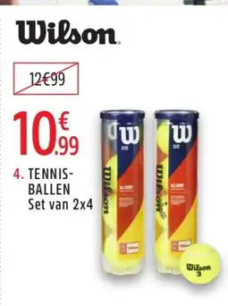 Intersport Tennis- ballen set aanbieding
