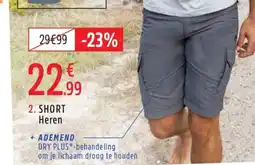 Intersport Short heren aanbieding